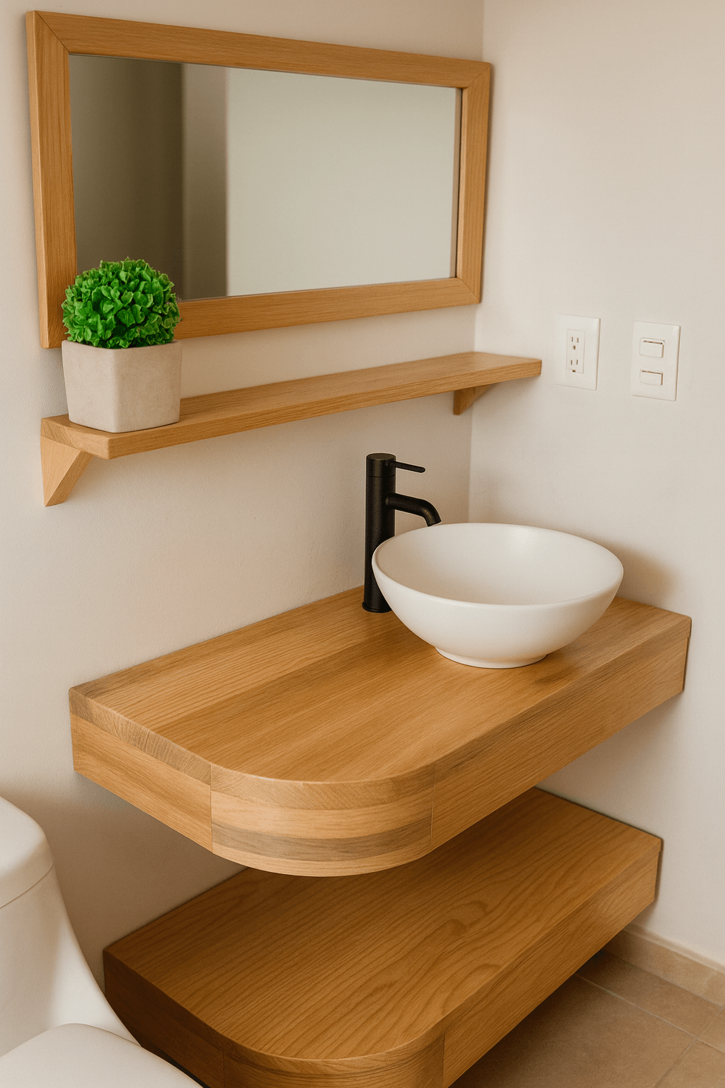 Baño de Pino Sólido a la Medida — image 1